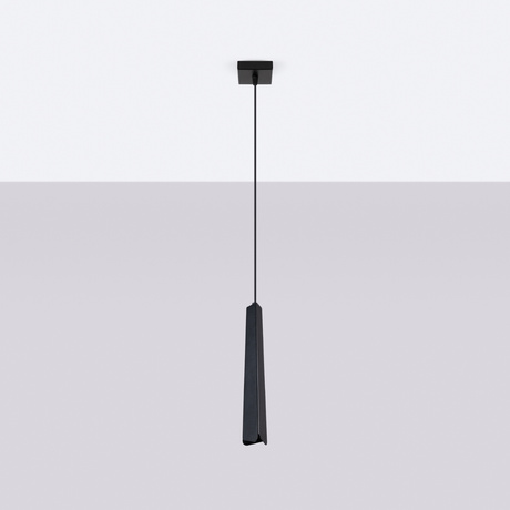 Hanging lamp PRYSM 1 black + 1x LED Bulb G9 3000K Warm White 4.5W 450lm