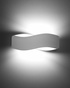 Wall lamp TILA 40 white + 2x LED Bulb G9 4000K Cool White 4.5W 530lm