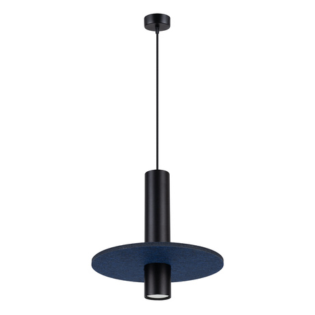 Pendant lamp PELTA 1 black/navy