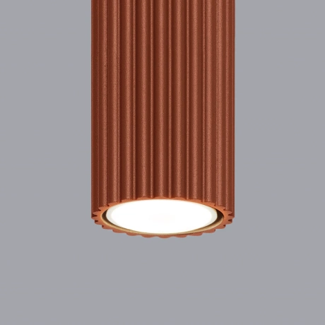 Ceiling lamp KARBON 30 red ochre