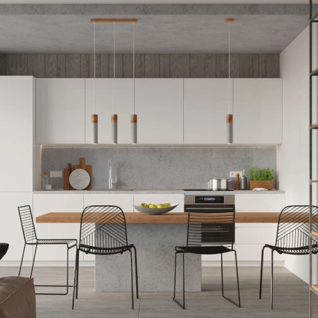 Pendant lamp ZANE 2 grey