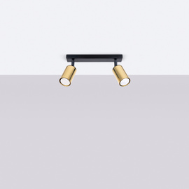 Ceiling lamp WINX 2 black/gold