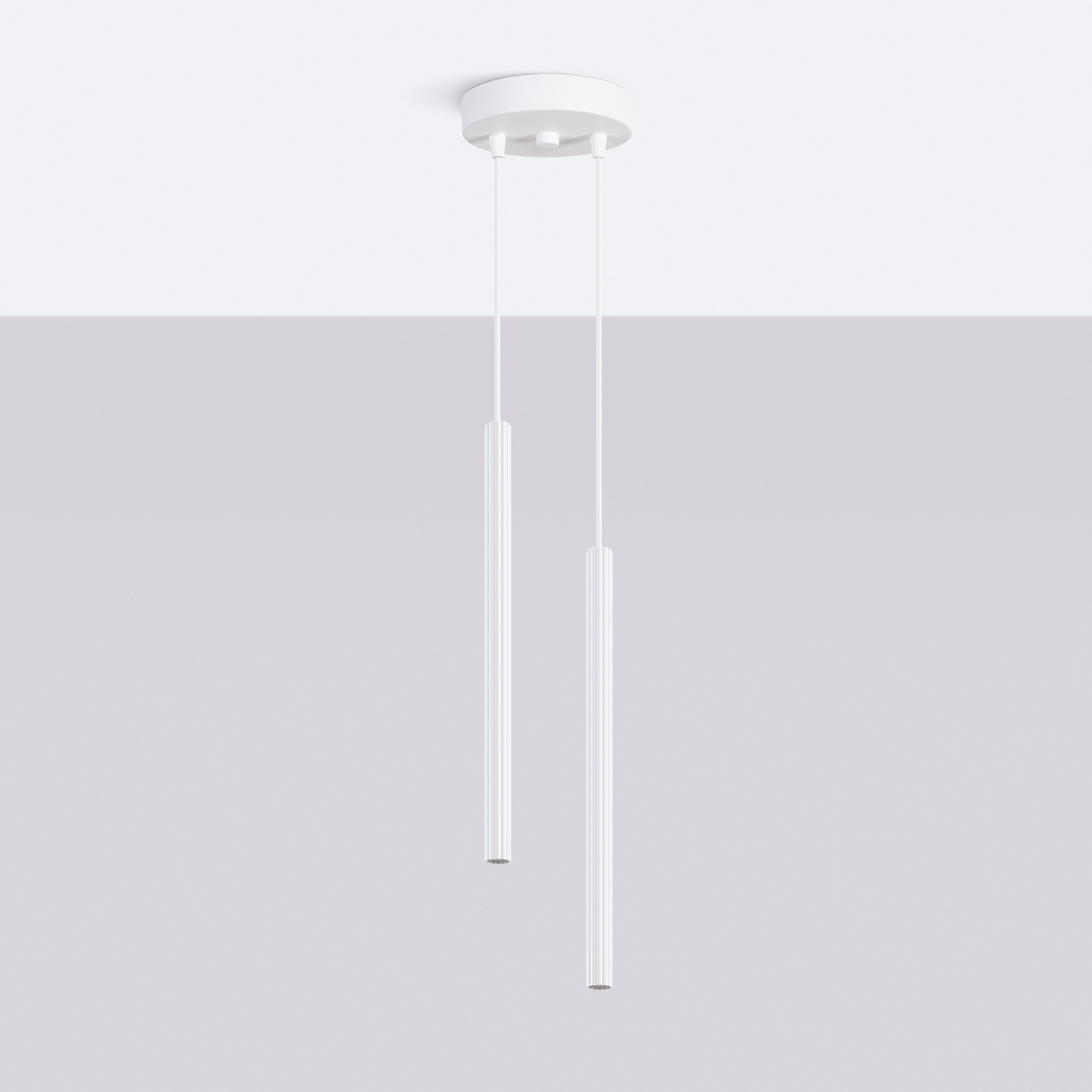 Pendant lamp ARCHE 2P white