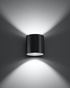 Wall lamp ORBIS 1 anthracite + 1x LED Bulb G9 3000K Warm 4.5W 510lm