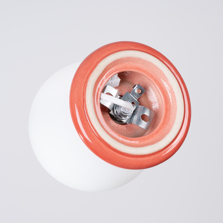 Ceiling lamp ZORI peach IP44