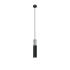 Pendant lamp BORGIO 1 black