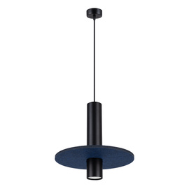 Pendant lamp PELTA 1 black/navy