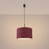 Pendant lamp NEVIA burgundy