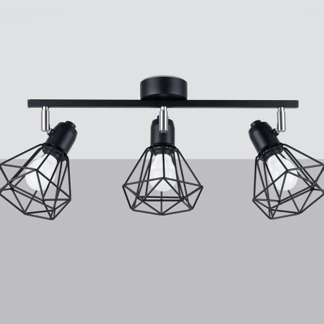 Ceiling lamp ARTEMIS 3 black