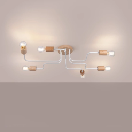 Chandelier TIMBO 6 white