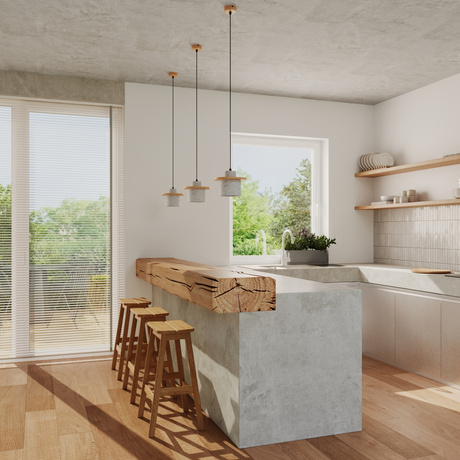 Pendant lamp MAB concrete