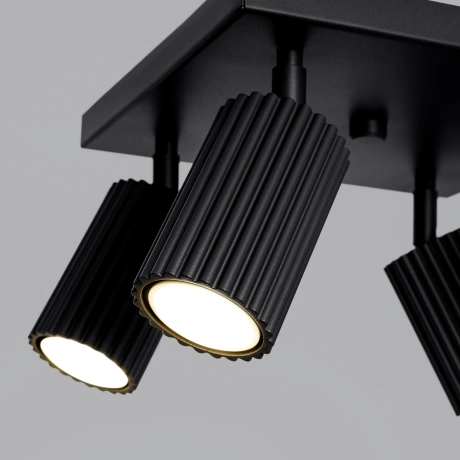 Ceiling lamp KARBON 4 black