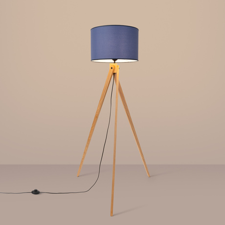 Floor lamp NATT navy