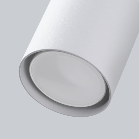 Wall lamp LEMMI 1 white + 1x LED Bulb GU-10 4000K Cool White 7W 530lm