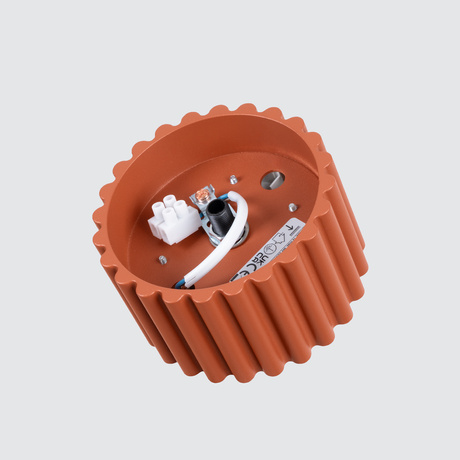 Ceiling lamp AURA 1 red ochra Gx53