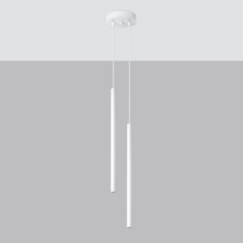 Pendant lamp PASTELO 2 white