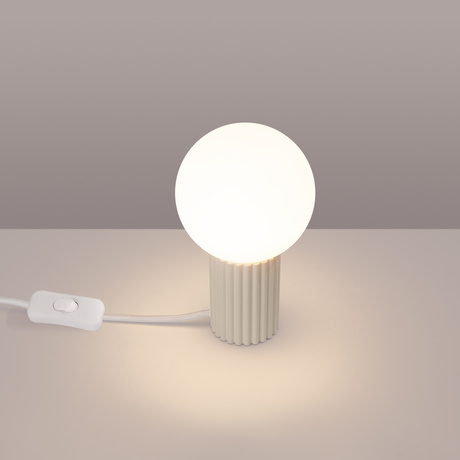 Table lamp HALO beige