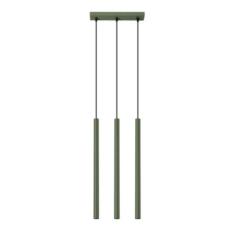 Pendant lamp PASTELO 3 olive green