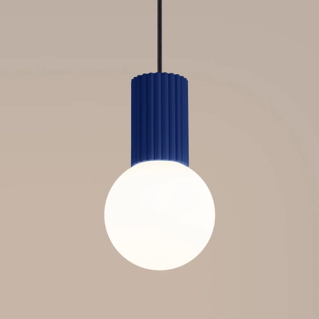 Pendant lamp HALO 1 ultramarine