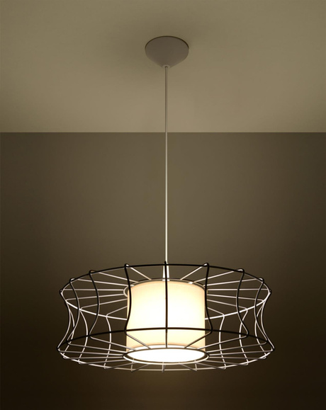 Pendant lamp SALERNO white