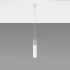Pendant lamp BORGIO 1 white