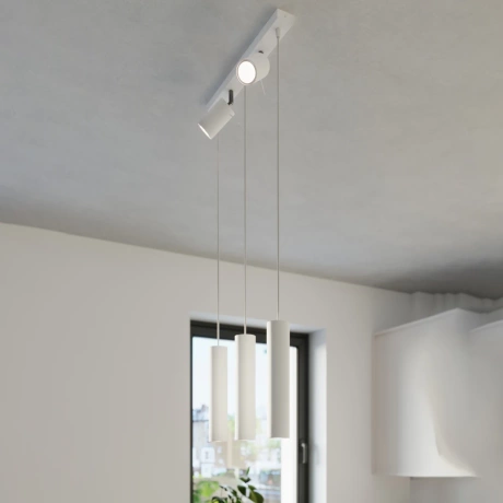 Pendant lamp RING 3 white