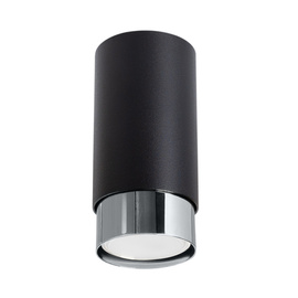 Ceiling lamp NERO 12,5 black/chrom