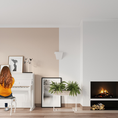 Wall lamp CLINO 2 + 2x LED Bulb E27 3000K Warm 7.5W 620lm