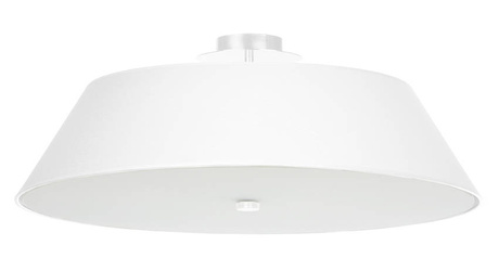 Ceiling lamp VEGA 60 white + 5x LED Bulb E27 3000K Warm 7,5W 620lm