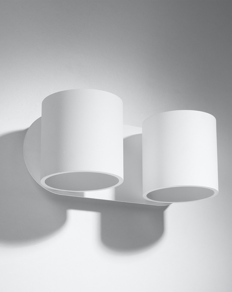 Wall lamp ORBIS 2 white + 2x LED Bulb G9 4000K Cool White 4.5W 530lm