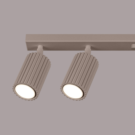 Ceiling lamp KARBON 4 taupe