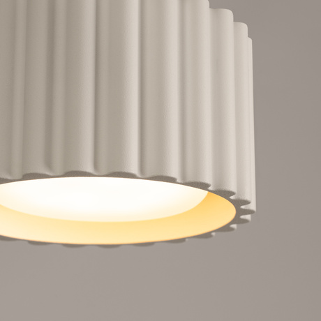 Ceiling lamp AURA 1 beige Gx53