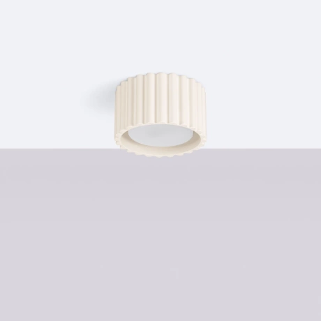 Ceiling lamp AURA 1 beige Gx53