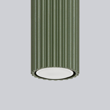 Ceiling lamp KARBON 60 olive green