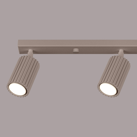 Ceiling lamp KARBON 3P taupe