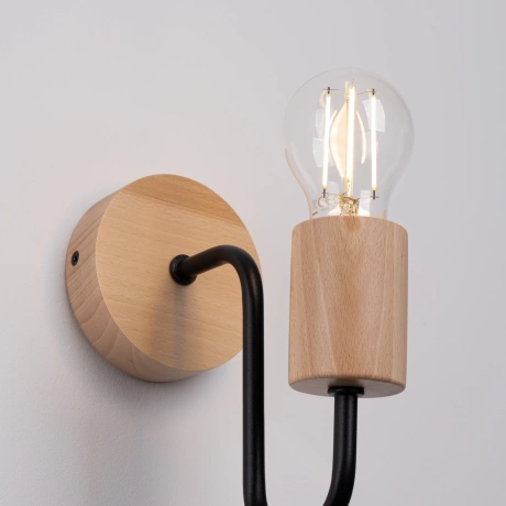 Wall lamp TIMBO black