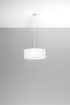 Chandelier  SKALA 30 white + 3x LED Bulb E27 4000K Cold 7,5W 650lm