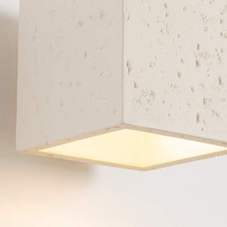 Wall lamp QUAD concrete beige