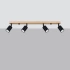 Ceiling lamp VERDO 4 black