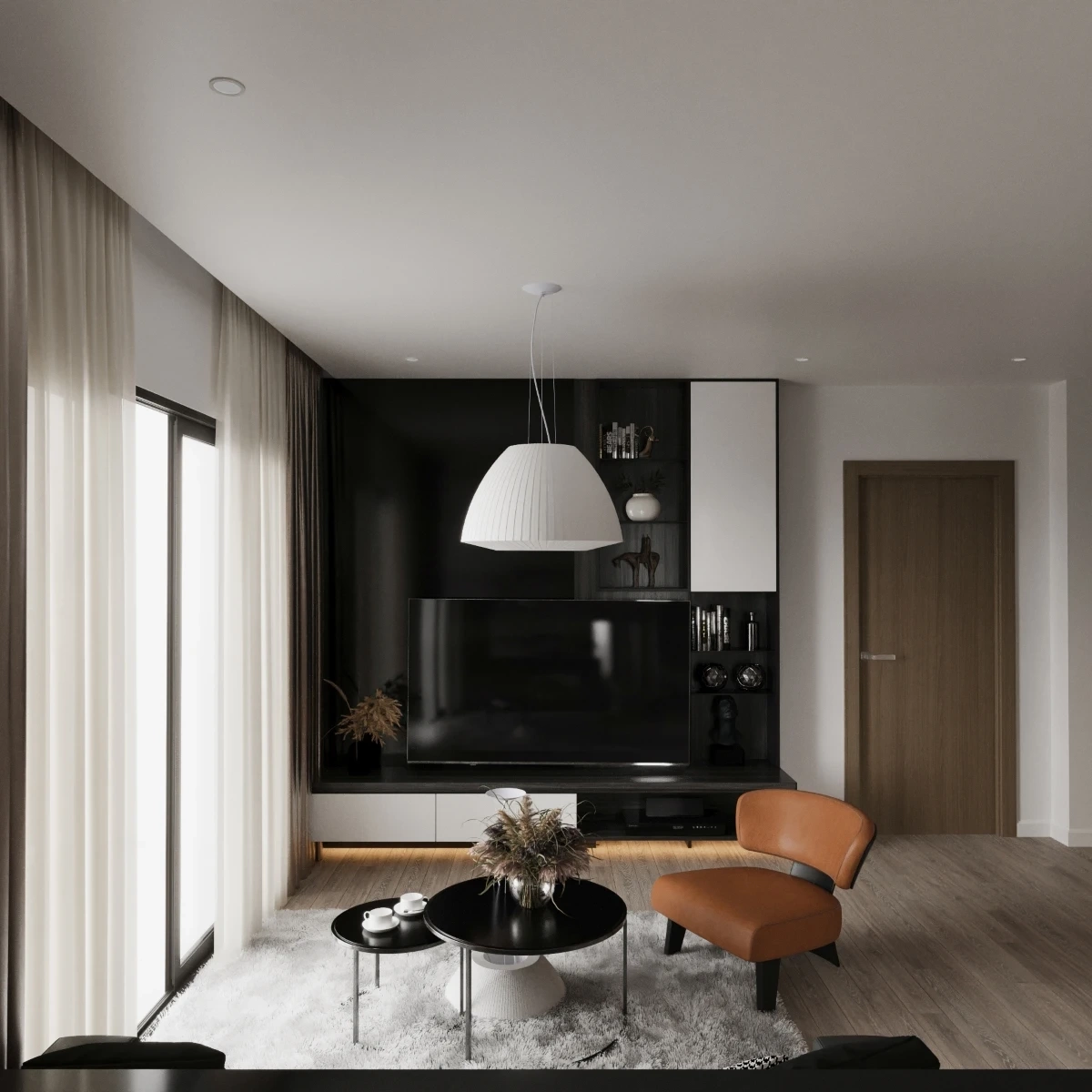 Chandelier BELLA 60 white