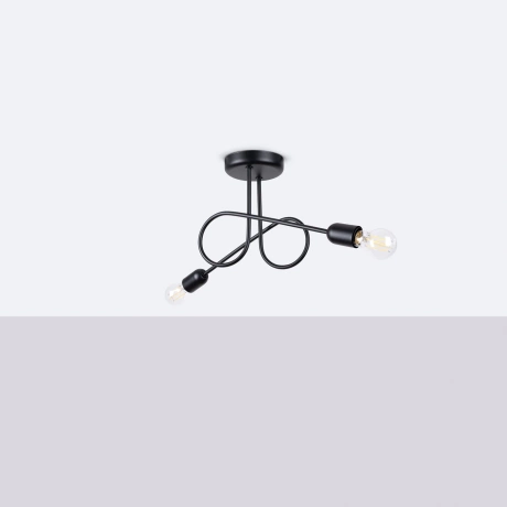 Chandelier LOOP 2 black