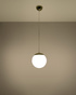Pendant lamp UGO 20 gold + 1x LED Bulb E27 3000K Warm 7.5W 620lm