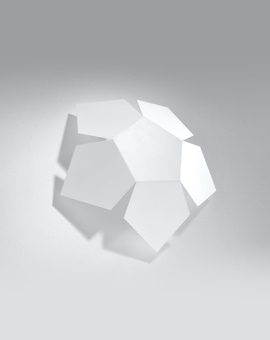 Wall lamp PENTA white + 2x LED Bulb G9 4000K Cool White 4.5W 530lm