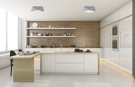 Ceiling lamp HEXA 45 CEKIN + 3x LED Bulb E27 4000K Cool White 7.5W 650lm