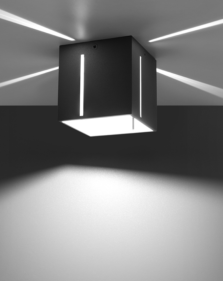 Ceiling lamp PIXAR gray + 1x LED Bulb G9 4000K Cool White 4.5W 530lm