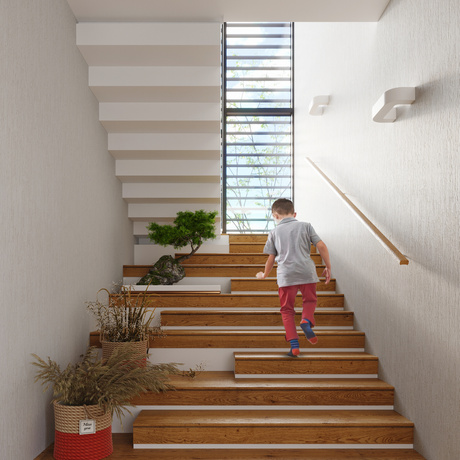 Wall ceramic lamp MAGNET white + 1x LED bulb E27 3000K Warm 7.5W 620lm