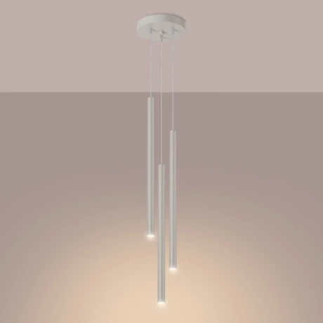 Pendant lamp PASTELO 3P beige