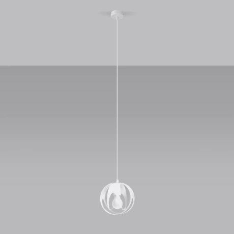 Pendant lamp TULOS 1 white