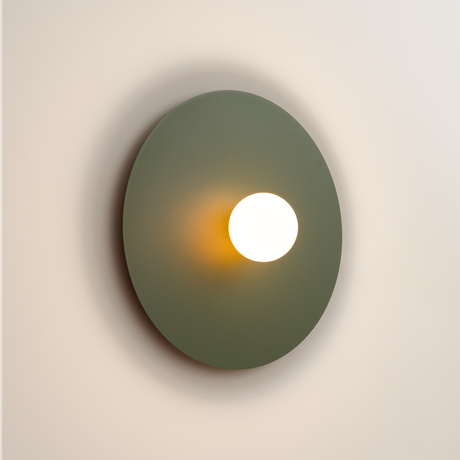 Wall lamp AKE 50 olive green
