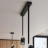 Ceiling lamp NORANO black